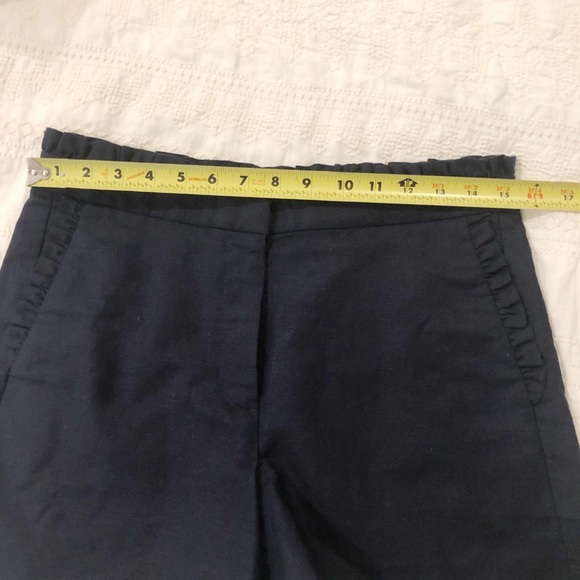 J. Crew Navy Ruffled Shorts - Picture 6 of 6